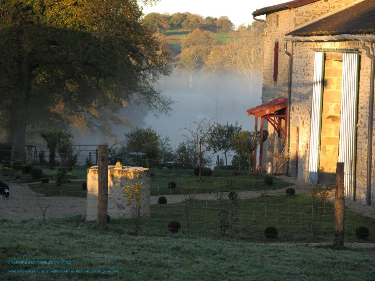 La Ferme De Pomereix Le Dorat Bagian luar foto